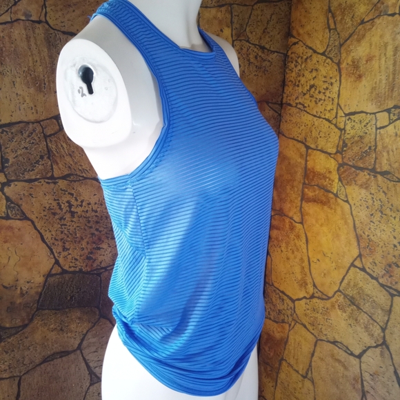 GAP Blue and Black Striped Top - Picture 3 of 4